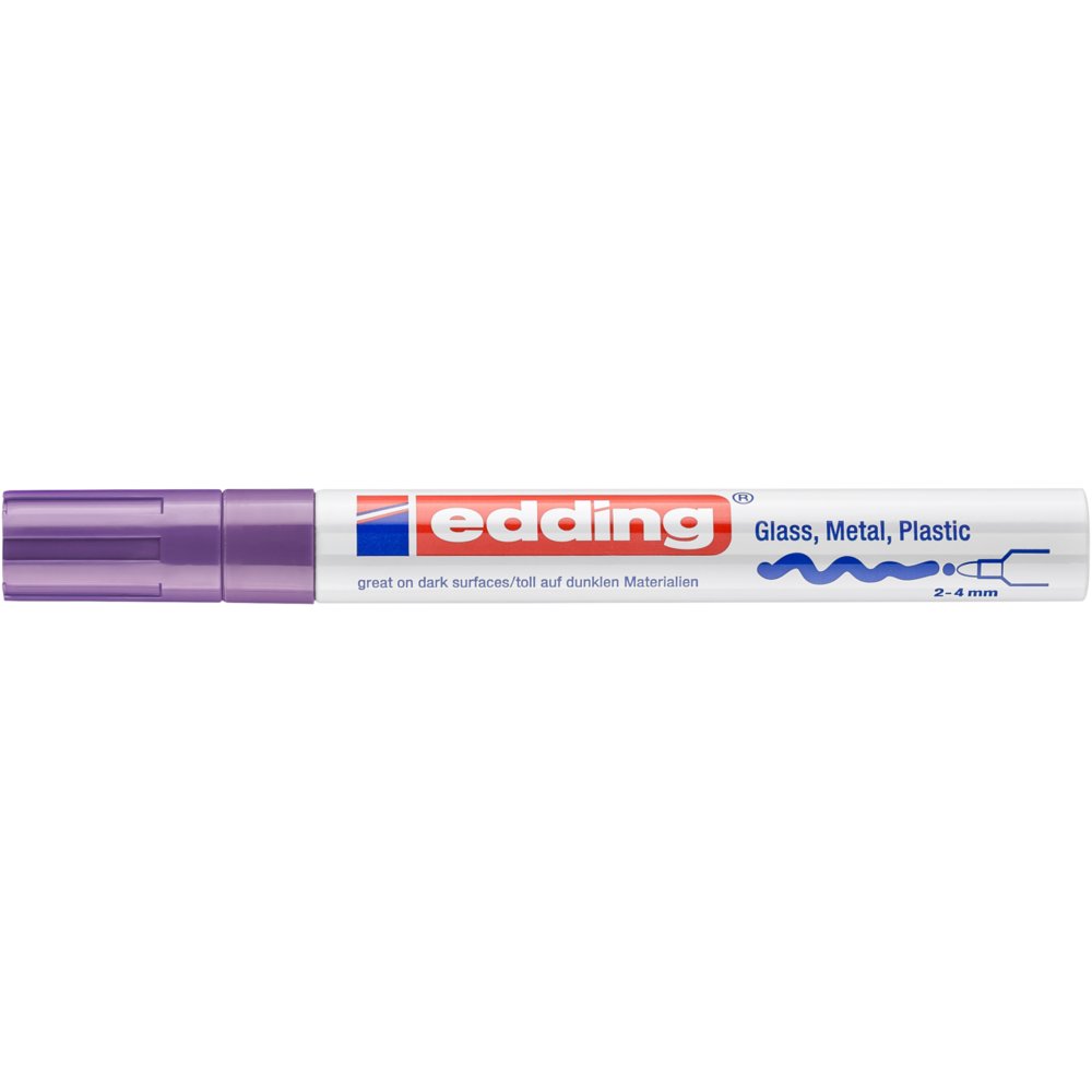 edding 750 gloss paint marker violet