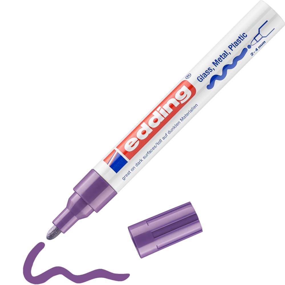 edding 750 gloss paint marker violet