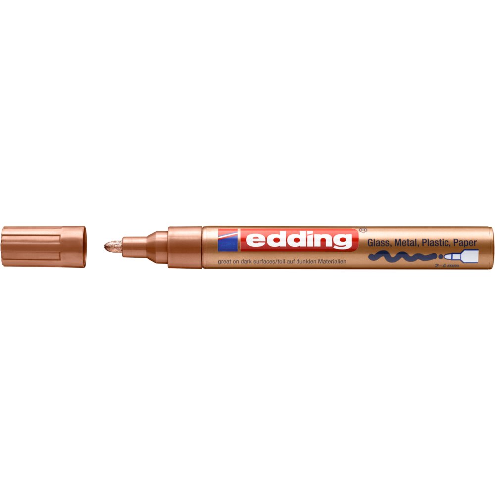 edding 750 gloss paint marker copper
