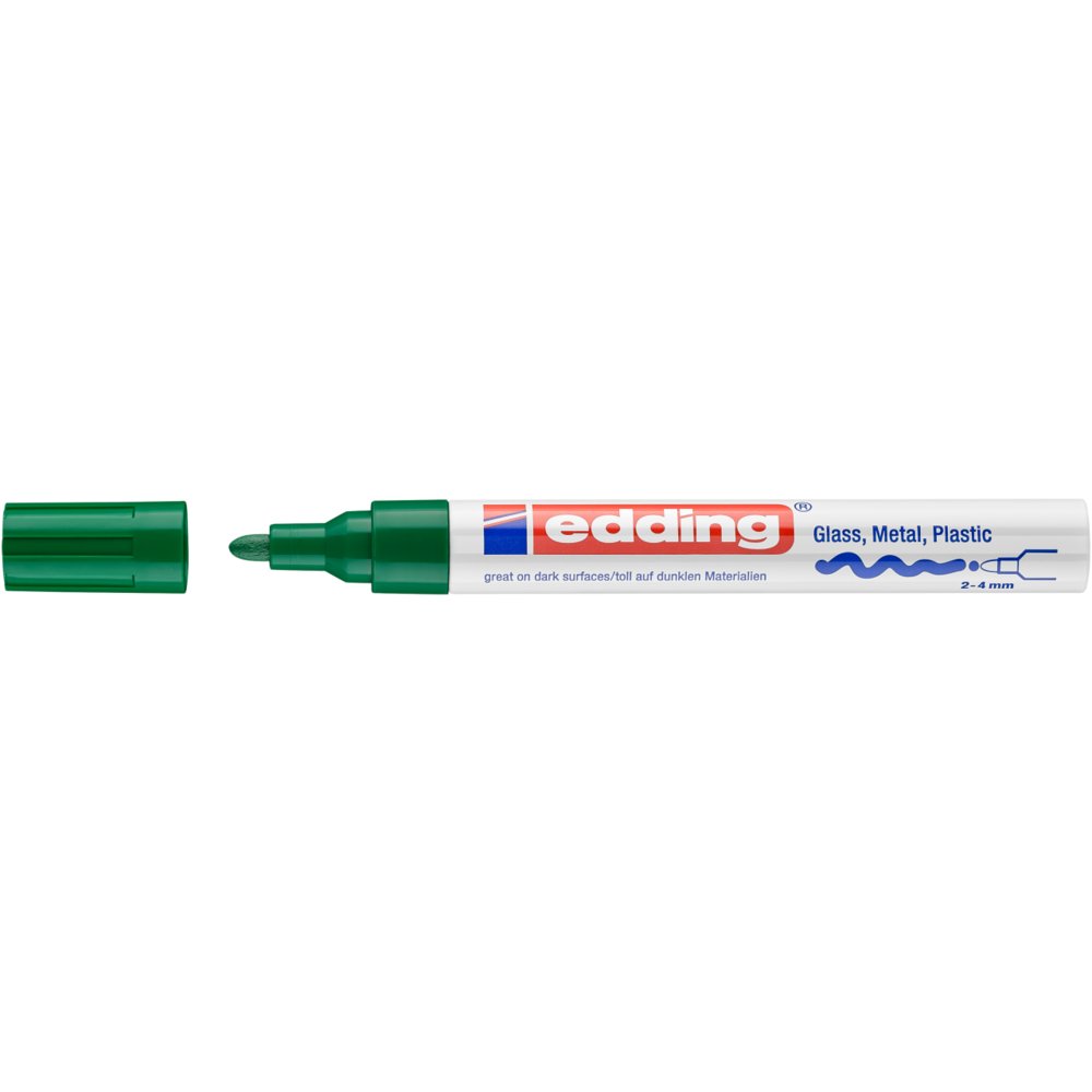 edding 750 gloss paint marker green