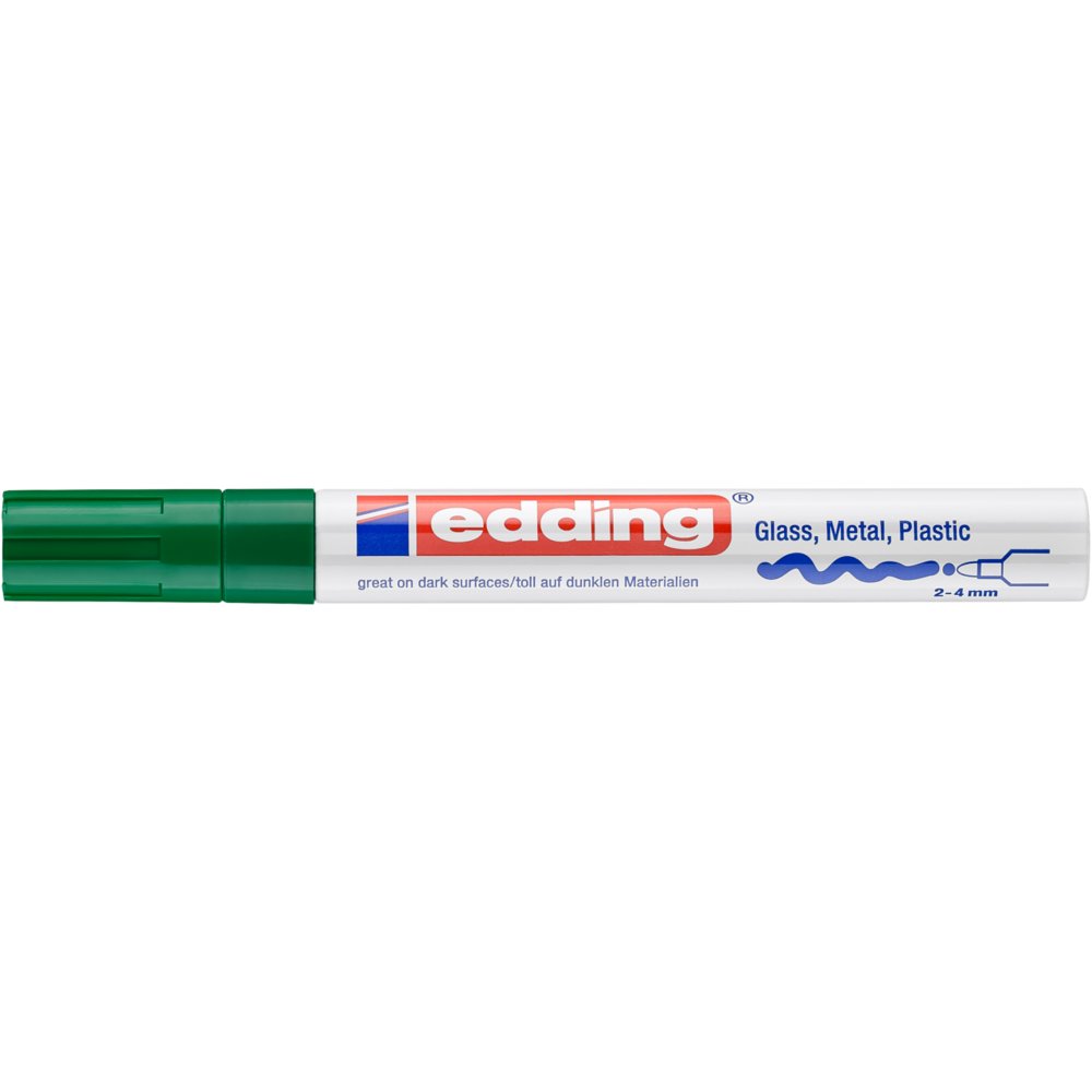 edding 750 gloss paint marker green