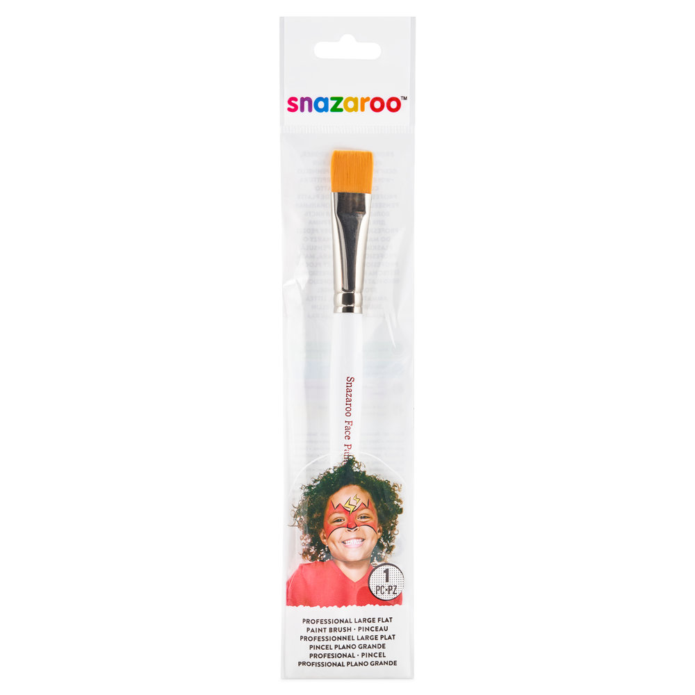 Snazaroo Professional Face Paint Brush - Large Flat - Universal