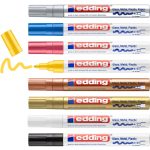 edding 750 gloss paint marker set of 8 assorted