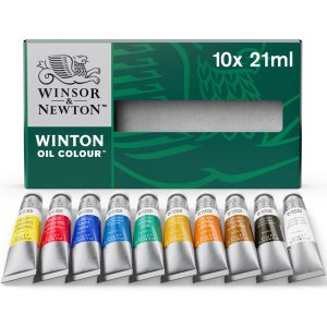 Winsor & Newton Winton Oil Colour 10x21ml Tube Set