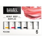 Liquitex Professional Heavy Body Acrylic Set - 6x59ml - Mixing