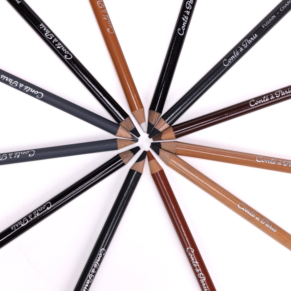 Conté à Paris The “Studio” metal box