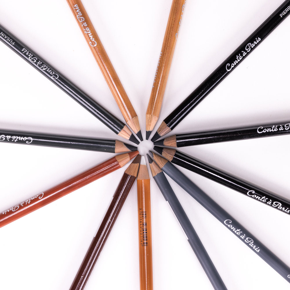 Conté à Paris The “Studio” metal box