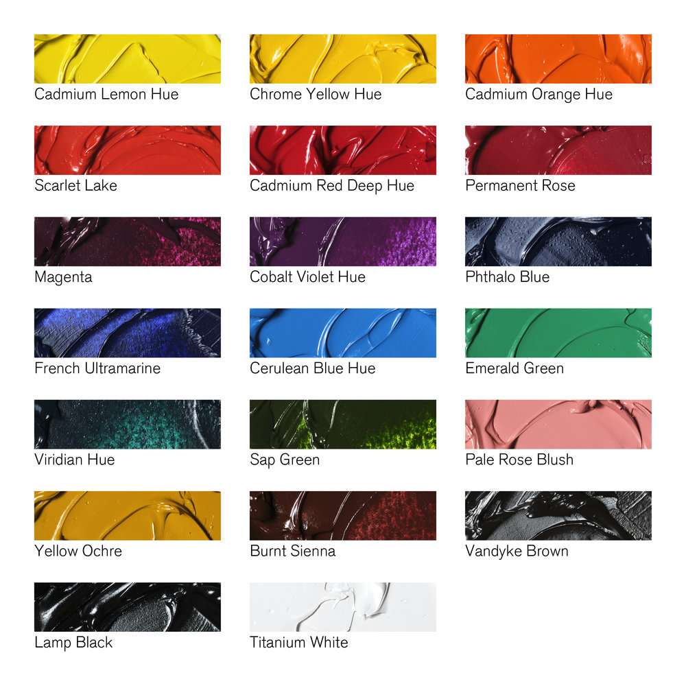 Winsor & Newton Winton Oil Colour Set 20x12ml