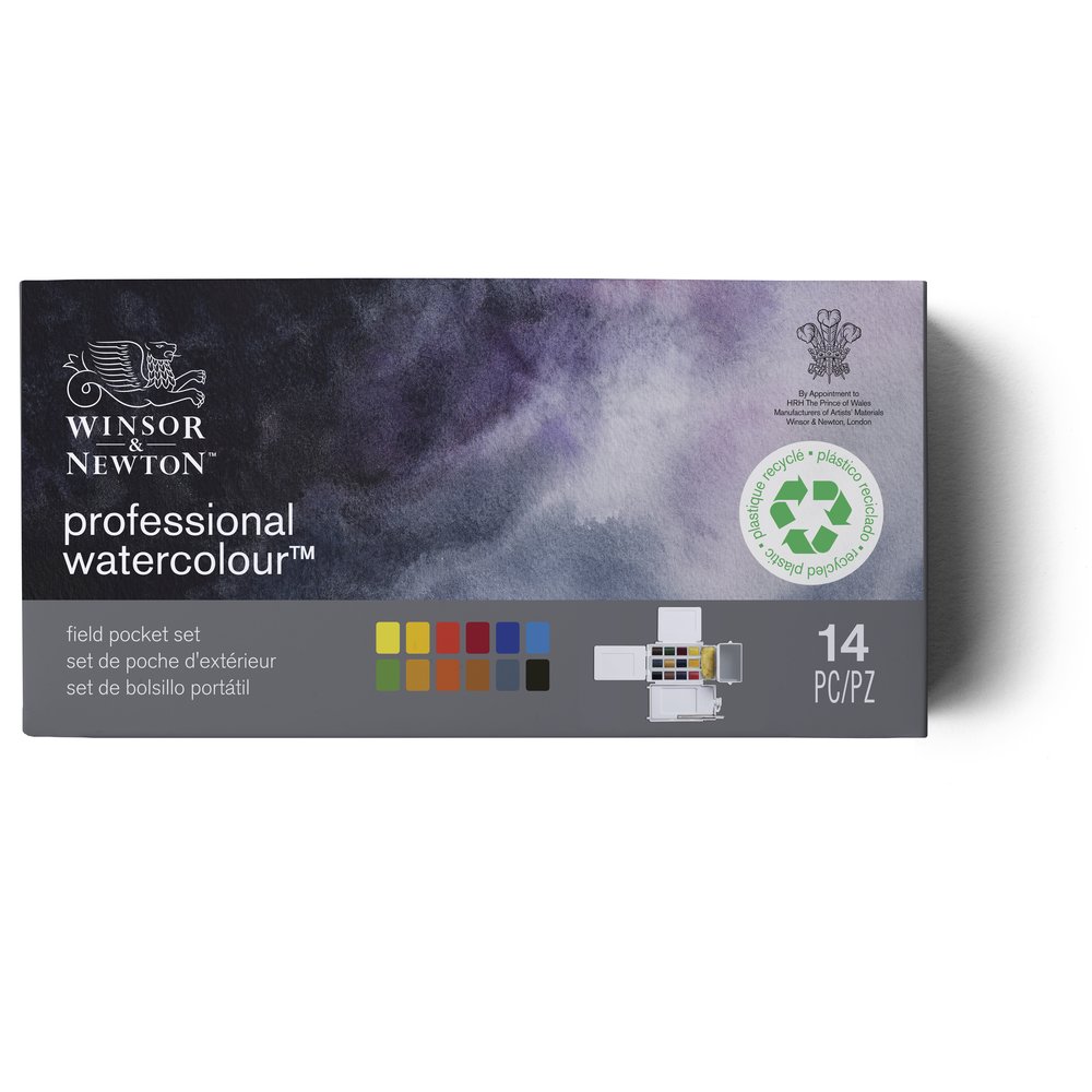 Professional Watercolour  Field Pocket Set