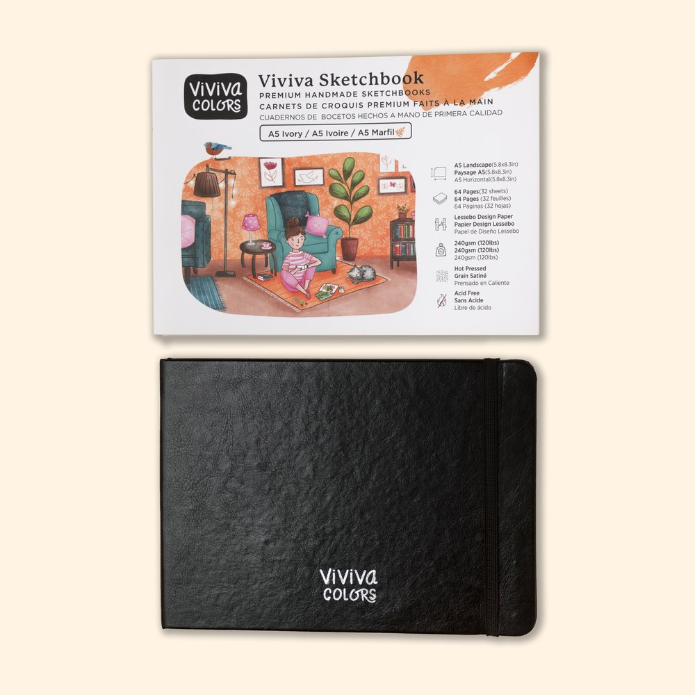 Viviva Sketchbook - Ivory A5