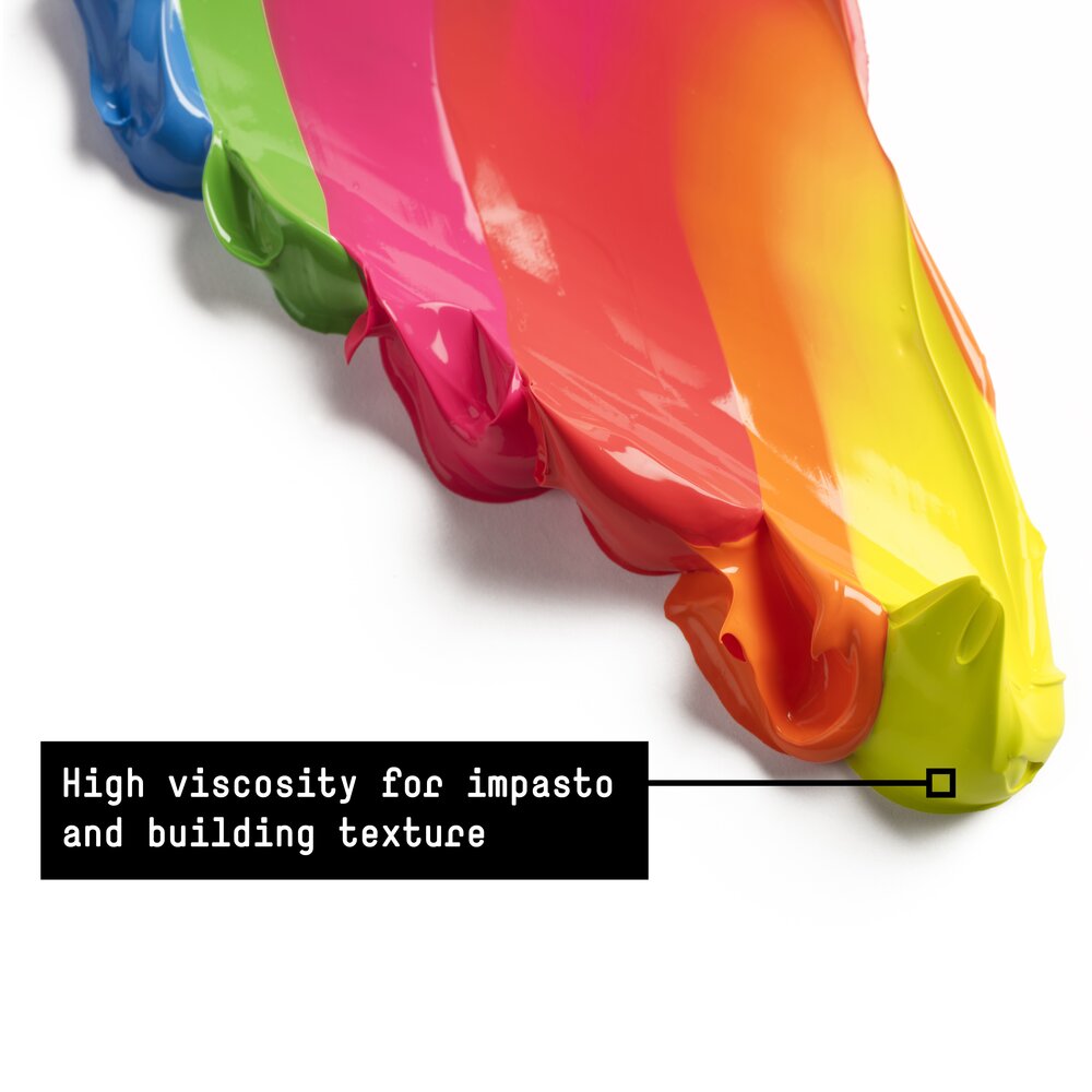 Liquitex Professional Heavy Body Acrylic Set Of 6x59ml Tube Fluorescent NA