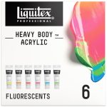 Liquitex Professional Heavy Body Acrylic Set Of 6x59ml Tube Fluorescent NA