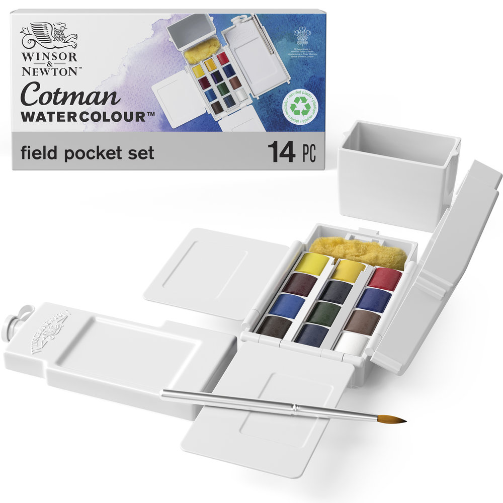 Cotman Watercolour Field Pocket Set