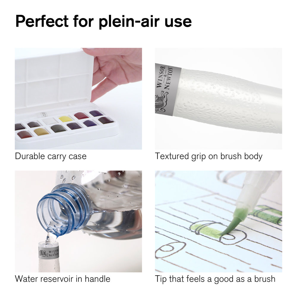 Cotman Watercolour Water Brush Pocket Set