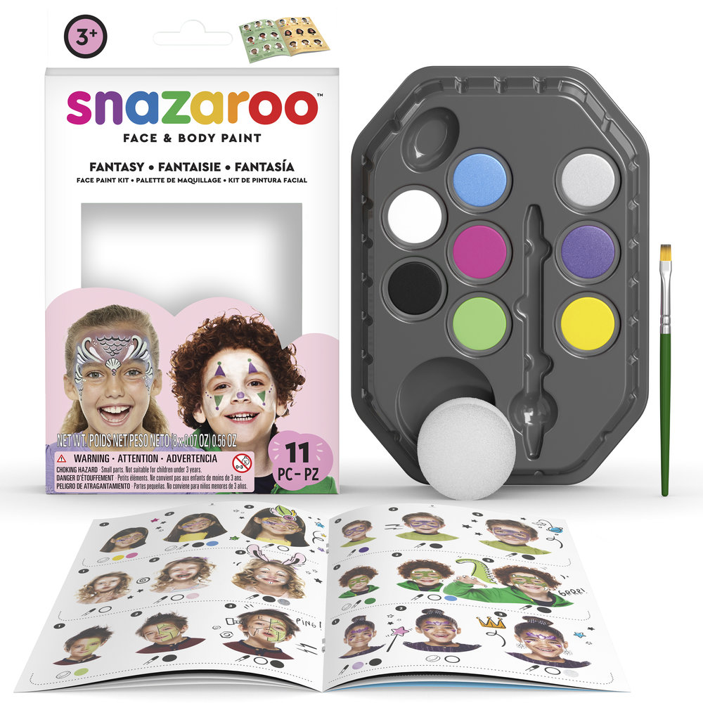 Snazaroo Fantasy Face Paint Kit - US