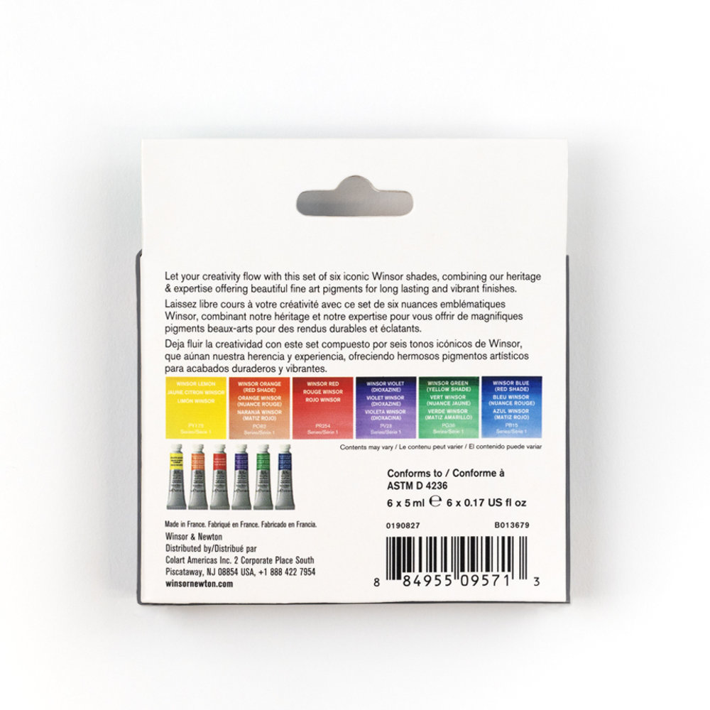 Winsor & Newton Professional Watercolour Winsor Set 6x5ml NA