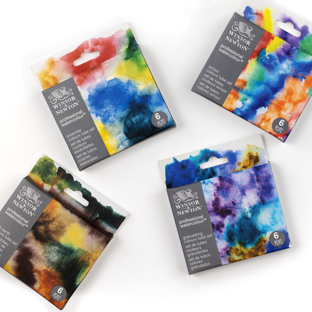 Winsor & Newton Professional Watercolour Granulating Set 6x5ml NA