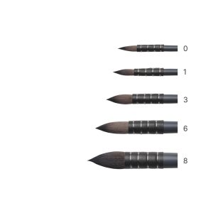 Professional Watercolour Synthetic Brushes