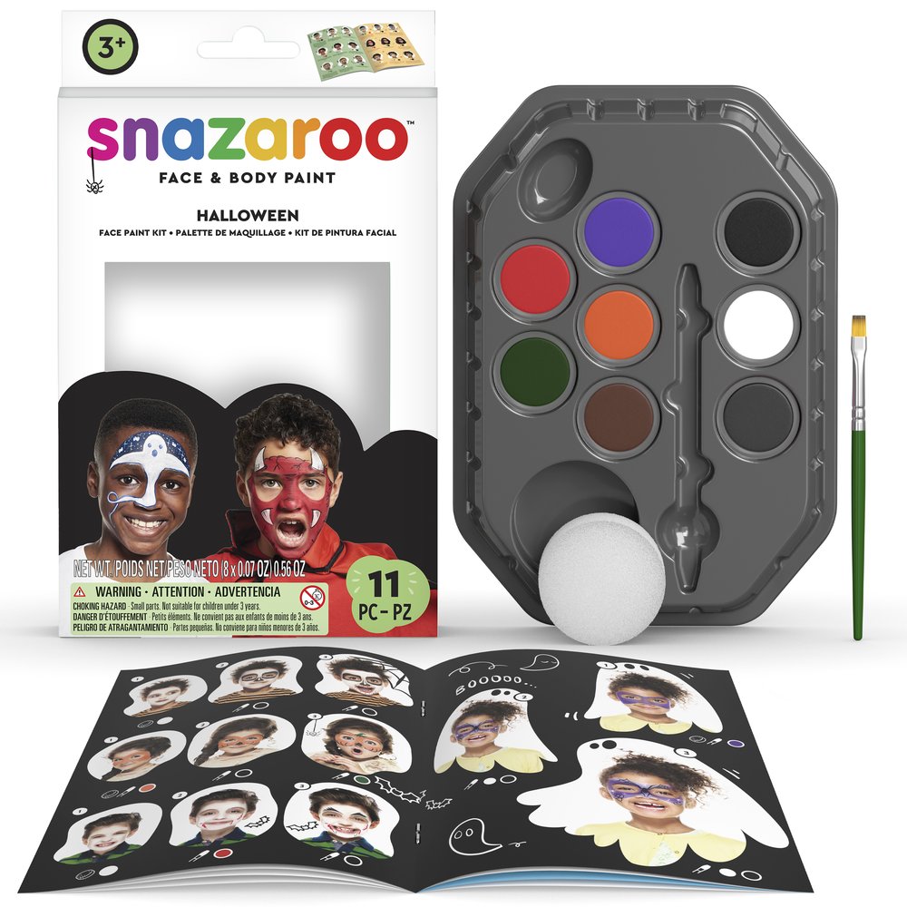 Snazaroo Halloween Face Paint Kit - US