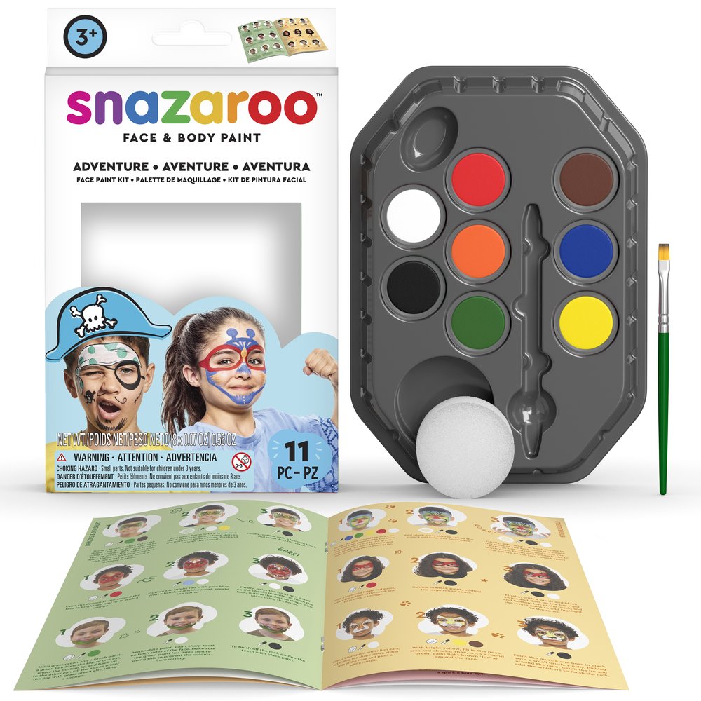 Snazaroo Adventure Face Paint Kit - US