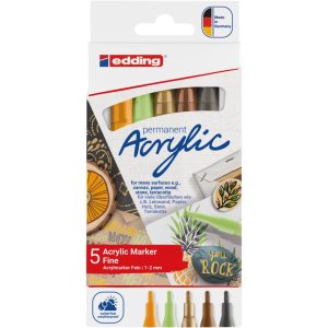 Edding e-5300 Acrylic Marker Fine 5S Nature