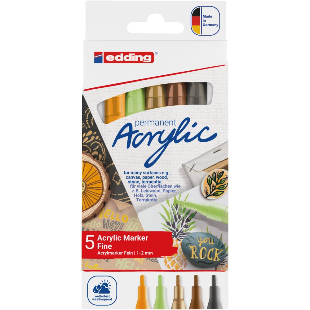 Edding e-5300 Acrylic Marker Fine 5S Nature