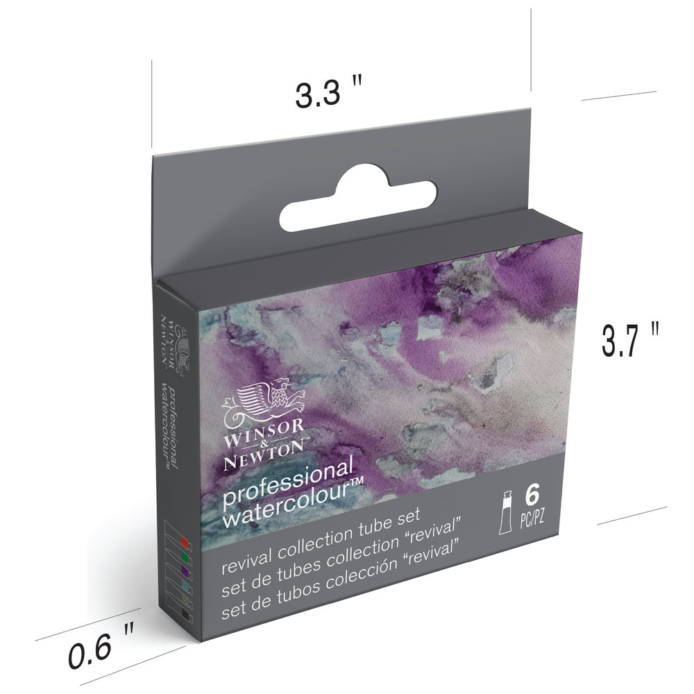 Professional Watercolour Revival Collection 6 Tubes