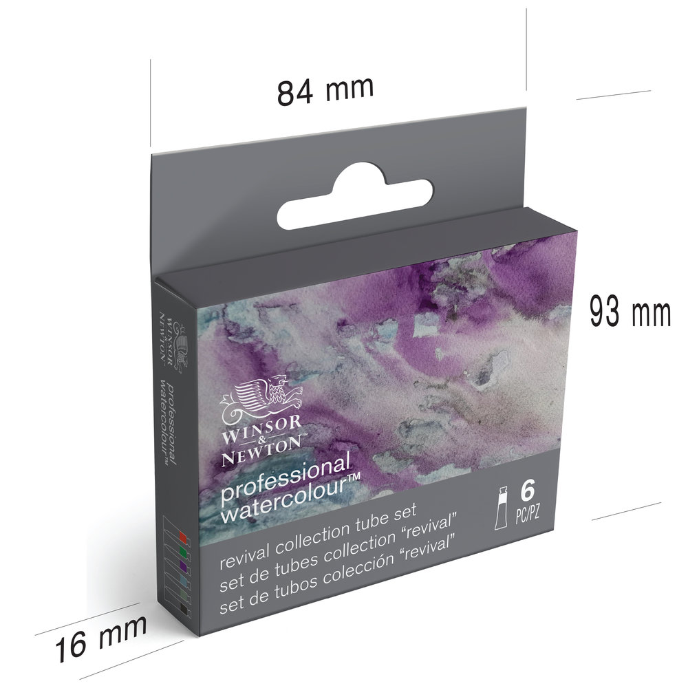 Professional Watercolour Revival Collection 6 Tubes