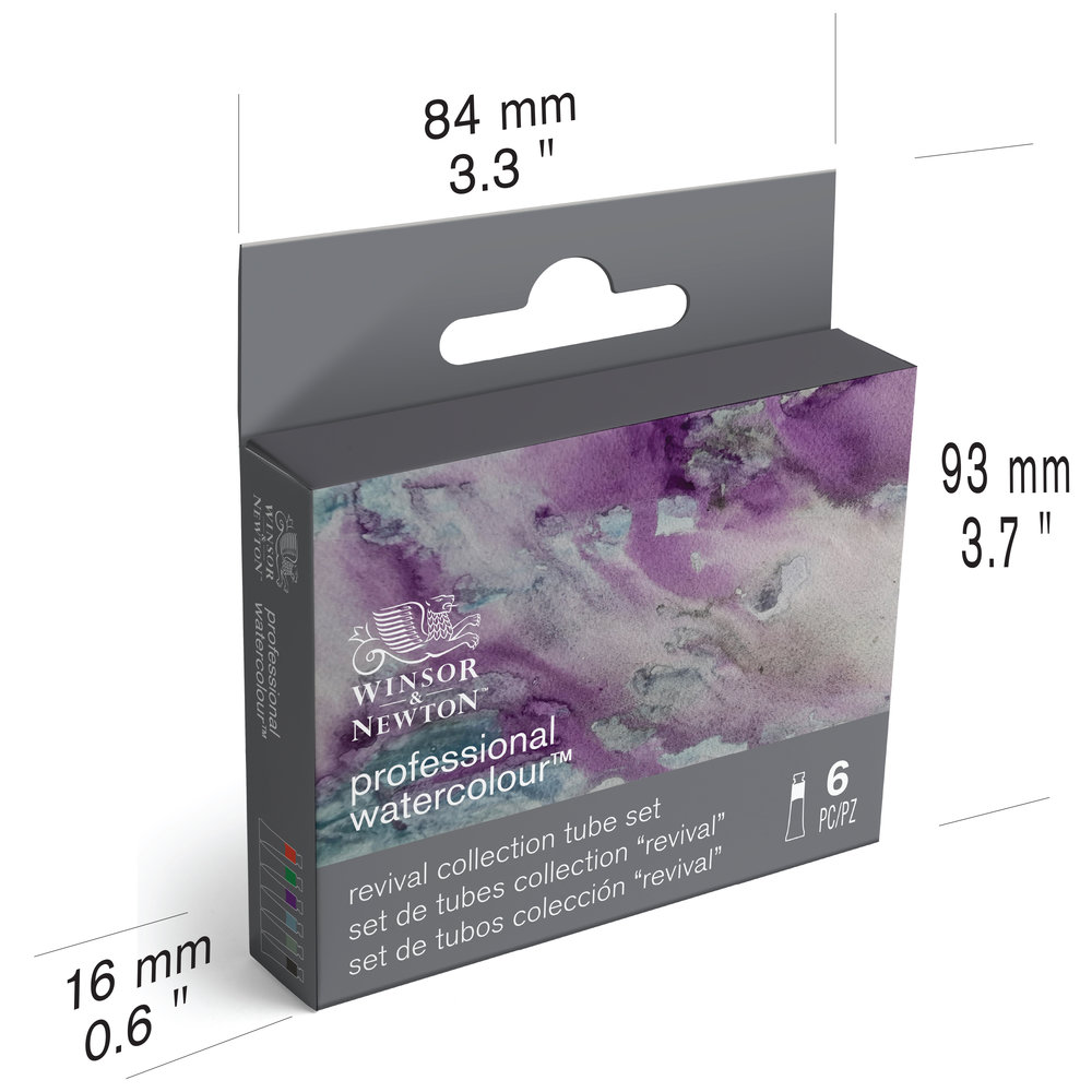 Professional Watercolour Revival Collection 6 Tubes