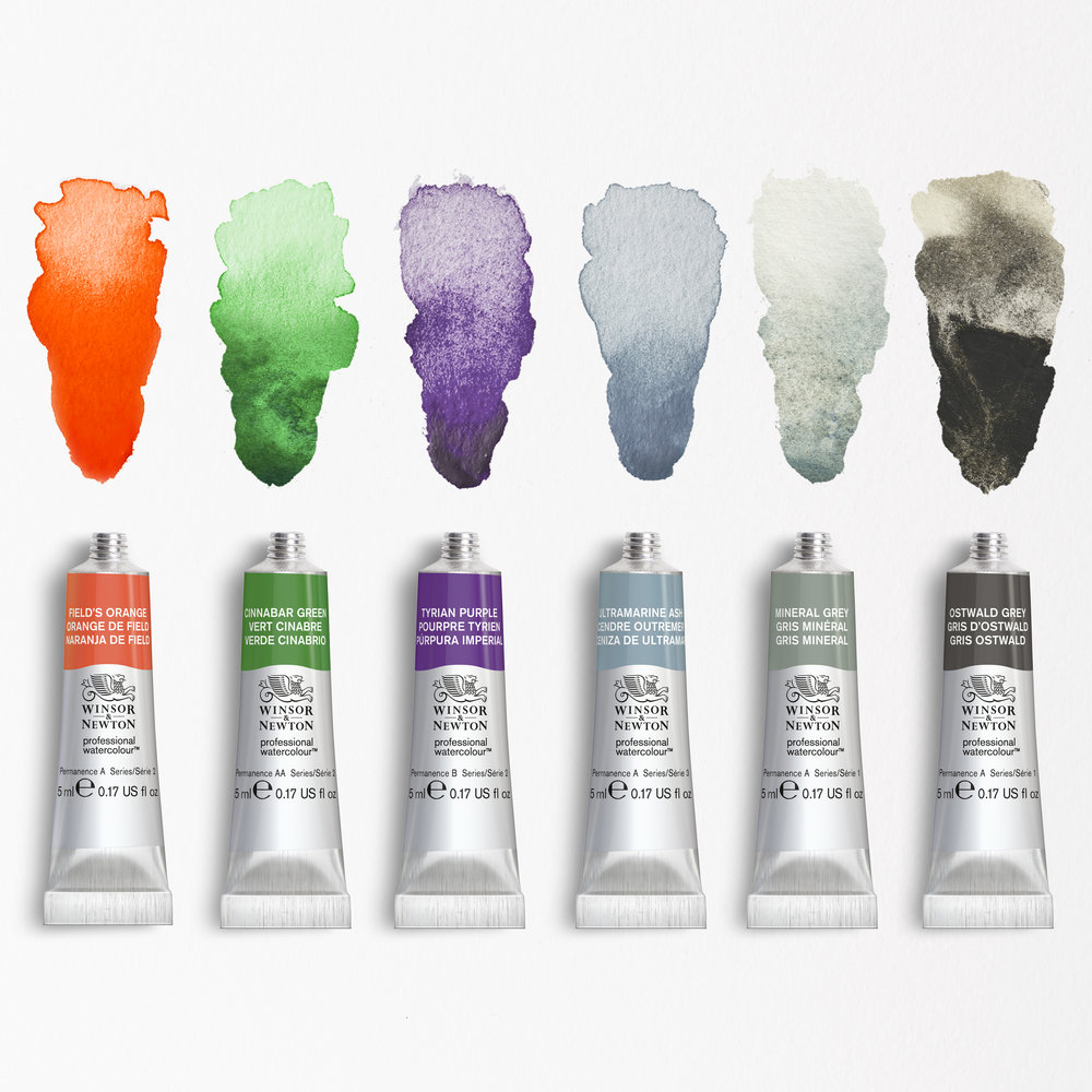 Professional Watercolour Revival Collection 6 Tubes