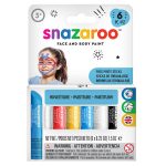 Snazaroo Adventure Face Paint Sticks - Set of 6  - US