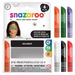 Snazaroo Halloween Face Paint Sticks - Set of 6  - US