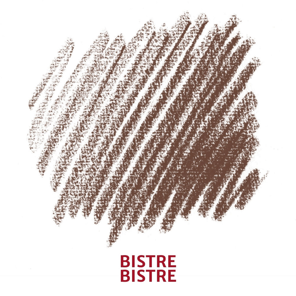 Conté à Paris Sketching carrés x 12 bistre