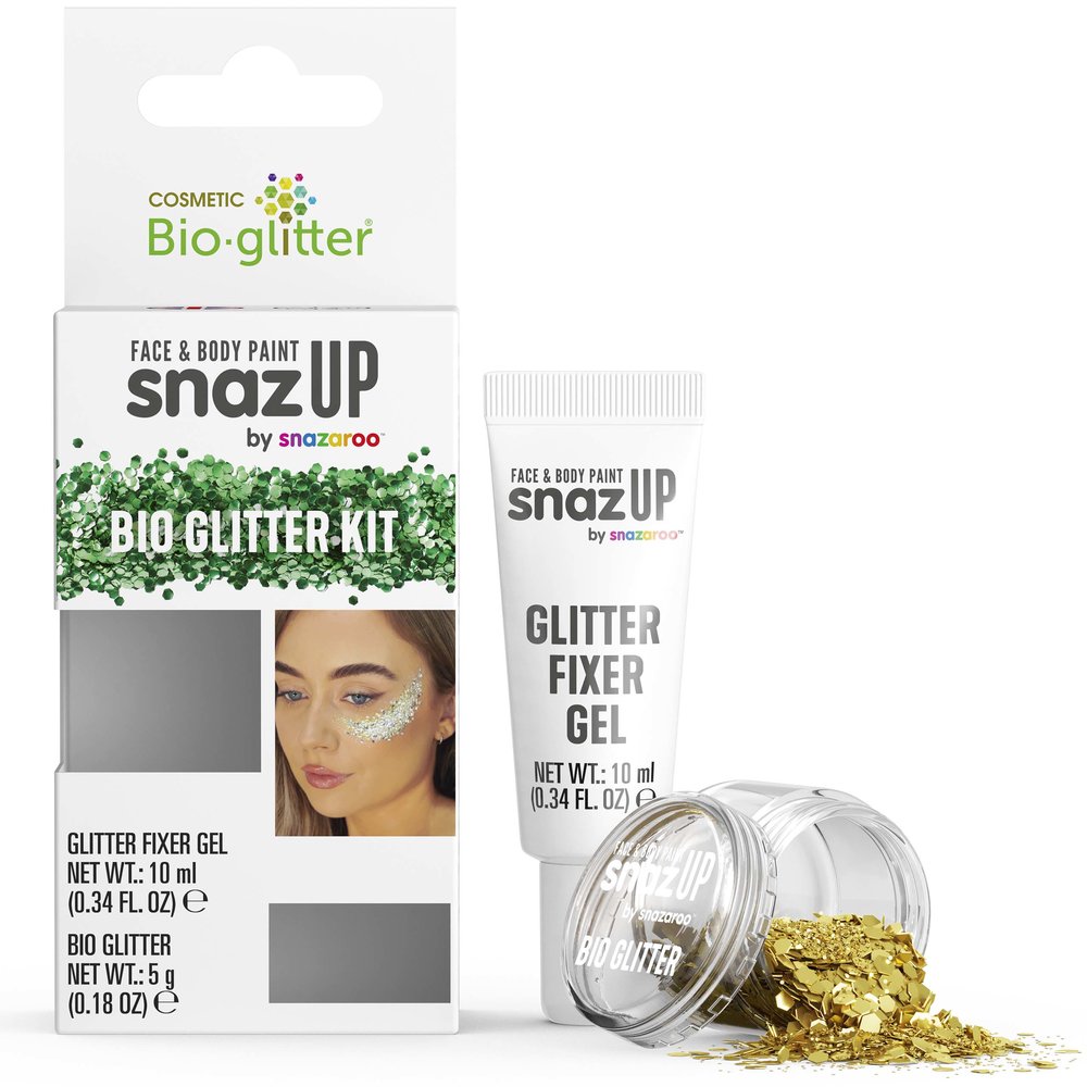 Snazaroo Bio Glitter Kit Gold 5g