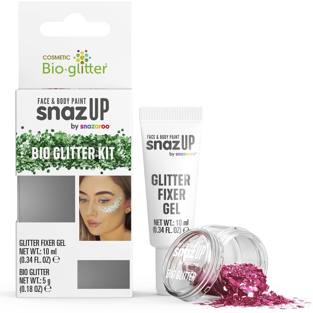 Snazaroo Bio Glitter Kit Pink 5g