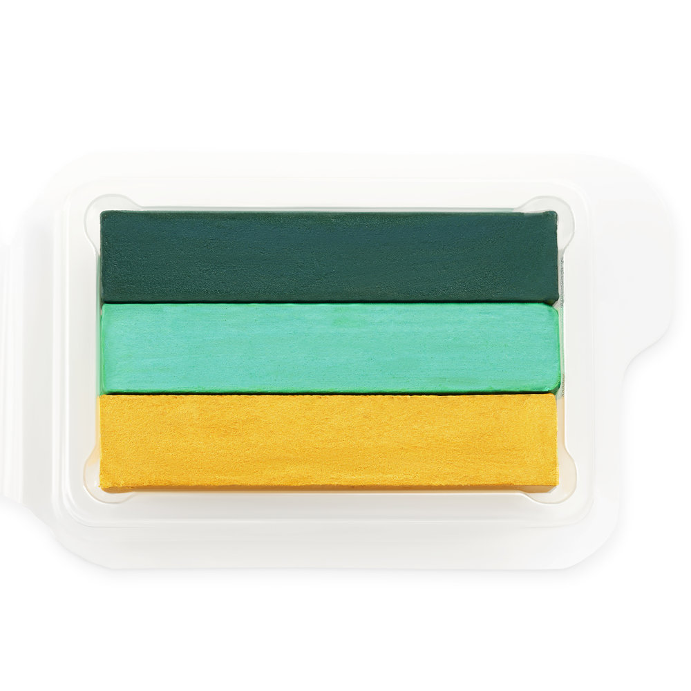 Snazaroo 3-Colour Split Cake 0.85 Oz - Jungle NA
