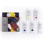 Winsor & Newton Artists' Oil Colour Primary Set 5x37ml Tubes