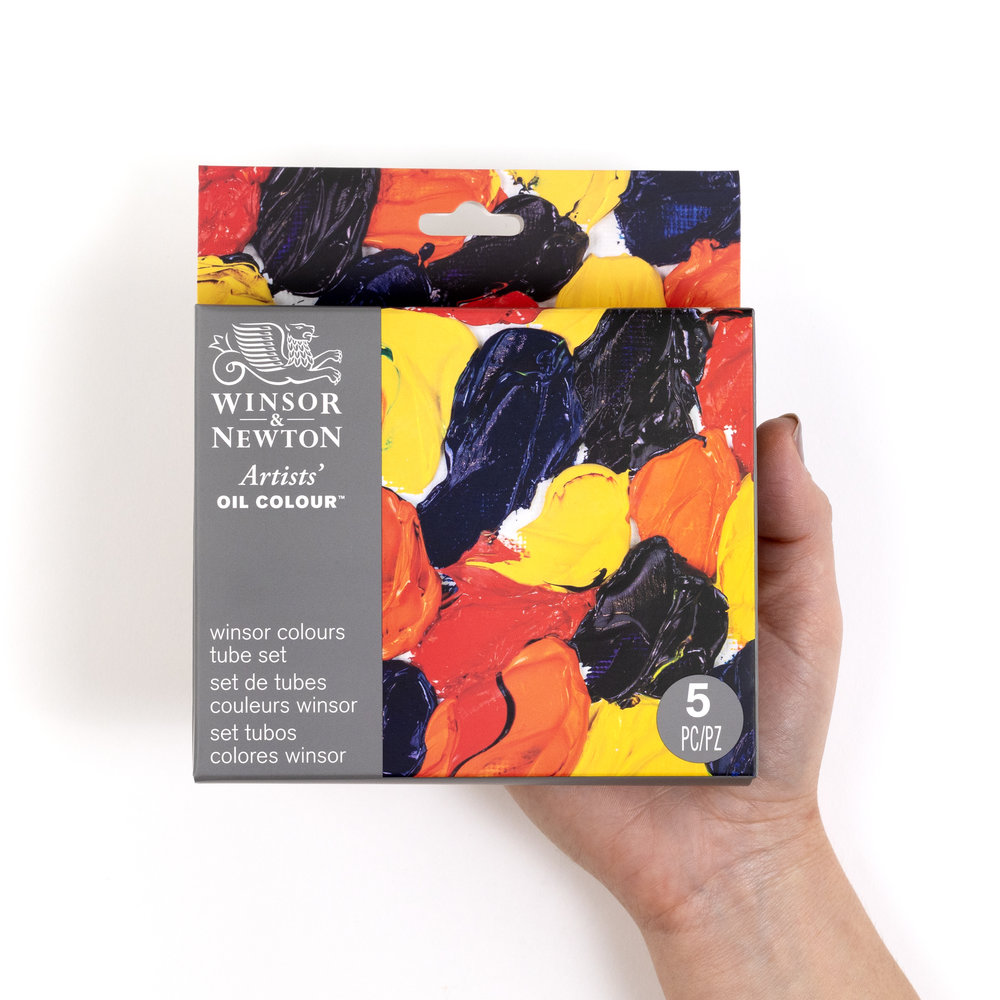 Winsor & Newton Artists' Oil Colour Winsor Set 5x37ml Tubes