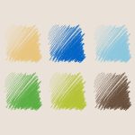 Conté à Paris Pastel pencil x 6 Landscape