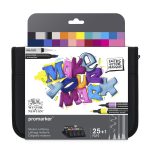 Winsor & Newton Promarker Mixed Set Brush Lettering Wallet
