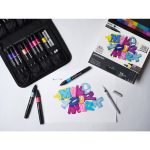 Winsor & Newton Promarker Mixed Set Brush Lettering Wallet
