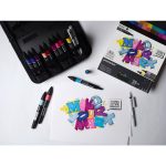 Winsor & Newton Promarker Mixed Set Brush Lettering Wallet