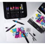 Winsor & Newton Promarker Mixed Set Brush Lettering Wallet