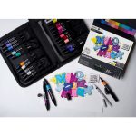 Winsor & Newton Promarker Mixed Set Brush Lettering Wallet
