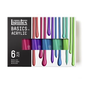 Liquitex Basics Acrylic Colour 6x118ml Set