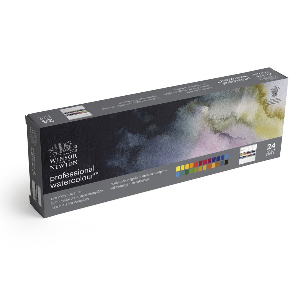 Professional Watercolour Complete Travel Tin