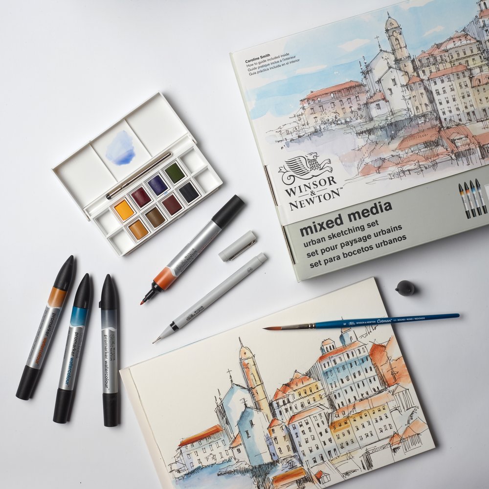 Winsor & Newton Mixed Media Set - Urban Sketching