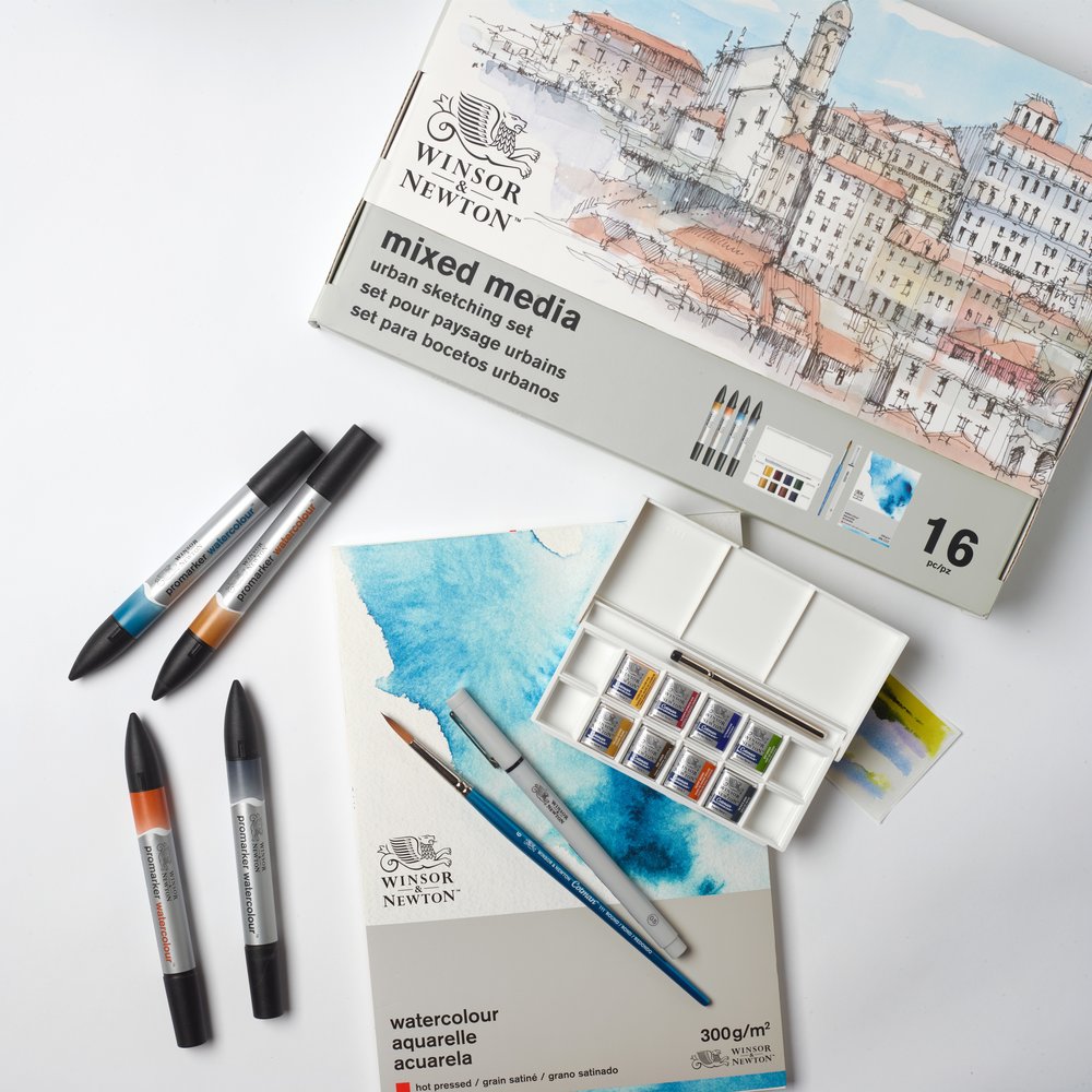 Winsor & Newton Mixed Media Set - Urban Sketching
