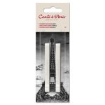 Conté à Paris Sketching carrés x 2 white 2B
