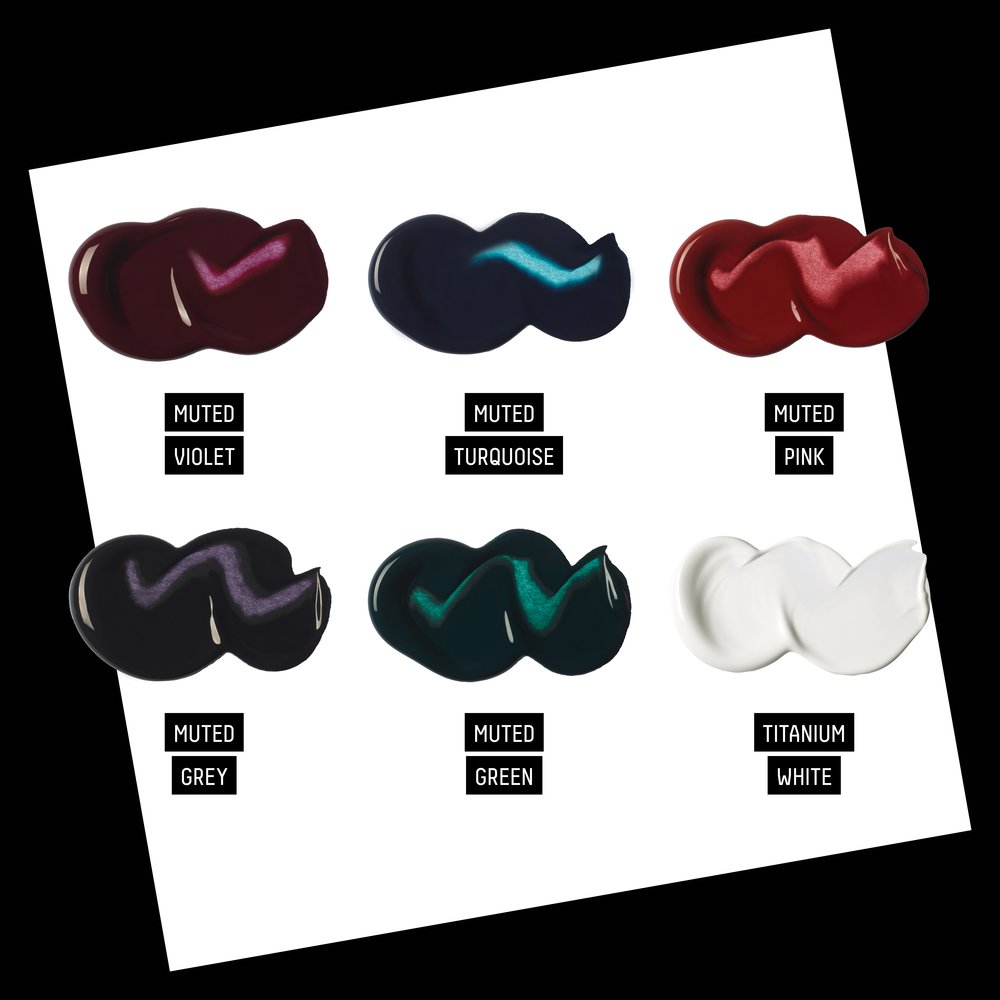 Liquitex Professional Soft Body Acrylic Set - 6x59ml - Muted Collection + White